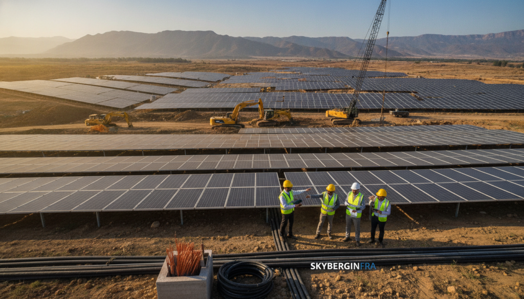 solar farm development