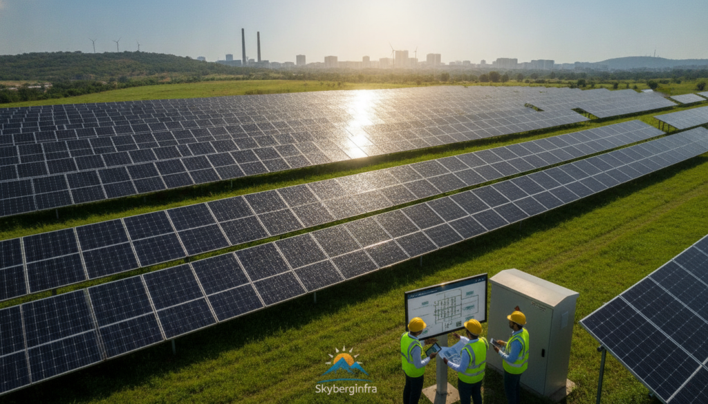 utility solar power plants